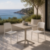 Picture of Chair, bora bistrot, polypropylene,  white,  49x54 cm