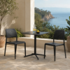 Picture of Chair, bora bistrot, polypropylene,  anthracite,  49x54 cm