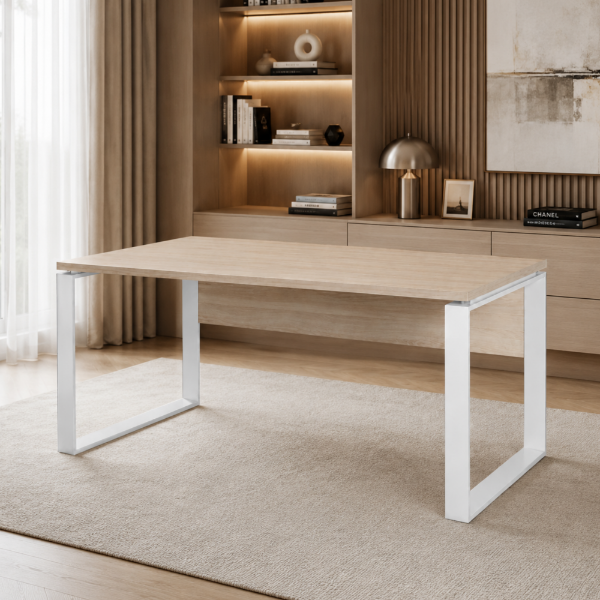 Picture of Office desk, disegno, rovere tortora, 170x80x74.5cm