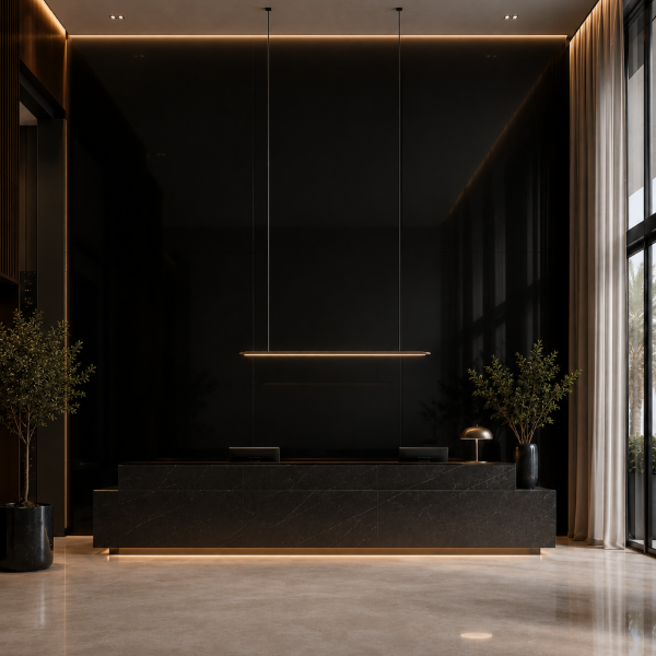 Picture of Floor tile eco, plain effect, glossy, 6mm 120x280cm