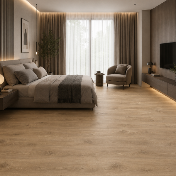 Picture of Vinyl , sebastian oak 22273, light brown, 1316x191x4.5mm, top layer 3.3mm
