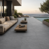 Picture of Floor tile lemmy, concrete effect, structured, 20mm 80x80cm