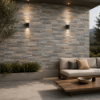 Picture of Floor tile magma gris, stone effect, matt, 23x46