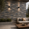 Picture of Floor tile adobe marengo, stone effect, matt, 23x46