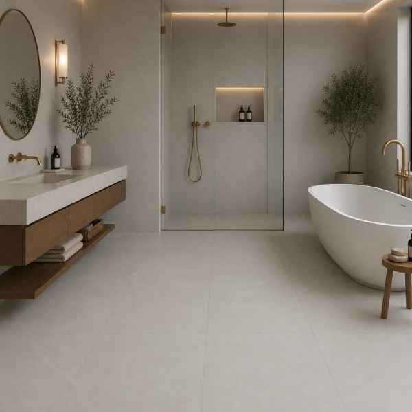 Picture of Floor tile uptown, cement effect, grip, 75x75