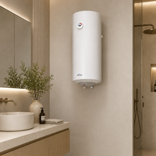 Picture of Boiler hi-therm, vertical, white, 80lt, 2kw