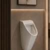Picture of Community urinal, wall hung, white, matte, 35x32cm