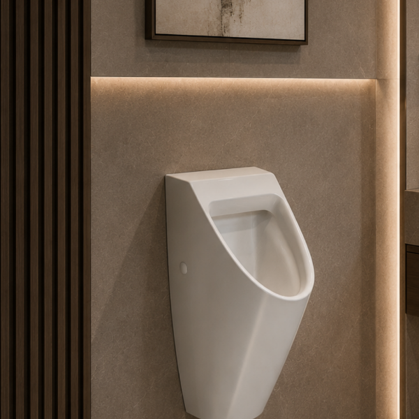 Picture of Community urinal, wall hung, white, matte, 35x32cm