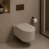 Picture of Itaca seat cover, soft close, avena, matte, 37x53cm
