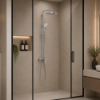 Picture of Shower system for wall mounting, chrome