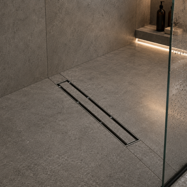 Picture of Tece drainline, stainless steel, straight, 700mm