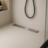 Picture of Avangard drain, stainless steel, side outlet, 600mm