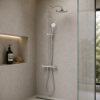 Picture of SHOWER SYSTEM, WALL MOUNTING, CHROME