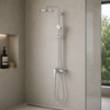 Picture of SHOWER SYSTEM FOR WALL MOUNTING, CHROME