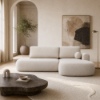 Picture of Right-hand sofa corner, ariola, fabric, loop 2, 286x175cm