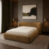 Picture of Double bed, domani, brown, 242X204X105cm (160x190cm)