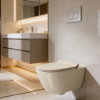 Picture of Pura wc, ceramic, wall hung, light beige, matte, 55x36 cm