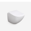 Picture of Fluid wc, ceramic, wall hung, white, glossy, 37x53cm
