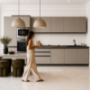 Picture of Kitchen, dalja, sx, fango opaco/fango, 360x240cm