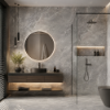 Picture of Floor tile biabernini rock salt, stone effect, matt, 6mm 120x240 